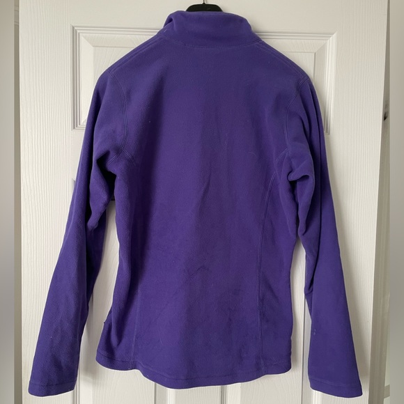 Helly Hansen Large Purple Daybreaker Half-Zip Fleece Pullover - Picture 2 of 3